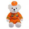 Police bear doll cute firefighter officer reflective cycling suit plush toy gift traffic police bear doll