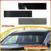 3D Vinyl Film Rear Gear Sunshade Decorative Decals Stickers Car Sunshade Sticker Auto Front Windshield Cars Decorative Stickers