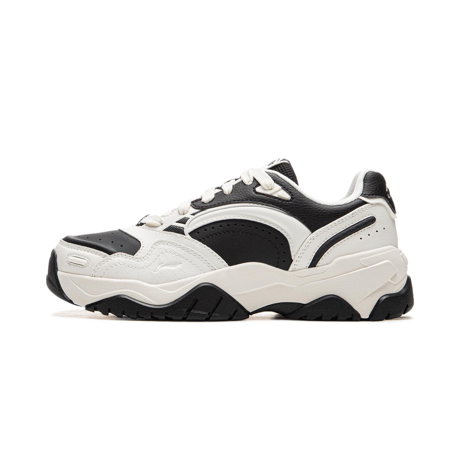 

Новые LiNing Tianji 3 Нескользящие, Износостойкие, Легкие Низкие кеды для скейтборда Женские Черные Белые AGCU432-3 36