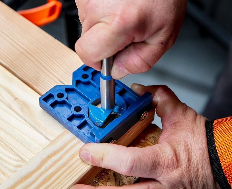 35 Mm Flush Cutter With Limit + Template - T 57H003
