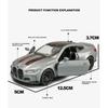 1/36 BMW M4 CSL Metallspielzeuglegierungsauto Druckguss & Spielzeugfahrzeuge Automodell Modellauto für Kinder