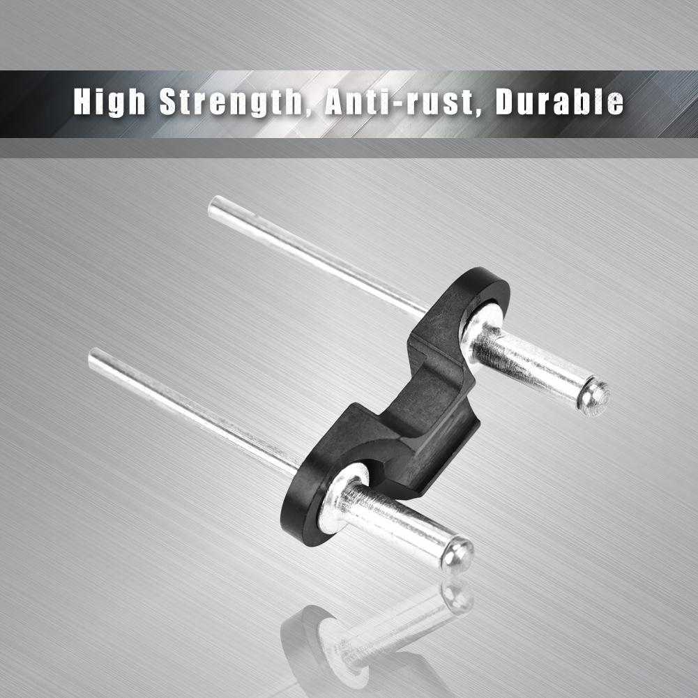 2pcs Ultra Light Aluminium Alloy Bike Brake Shift Cable Base Buckle Clip Accessory