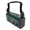 Solar Hand Crank Radio 10000mAh Battery AM FM NOAA Weather Radio with Reading Light Flashlight for Emergency Outdoor