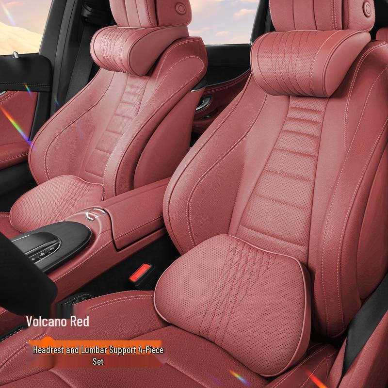 Jordani Premium Poduszka z Pianki Memory na Zagłówek Samochodowy i Podparcie Lędźwiowe