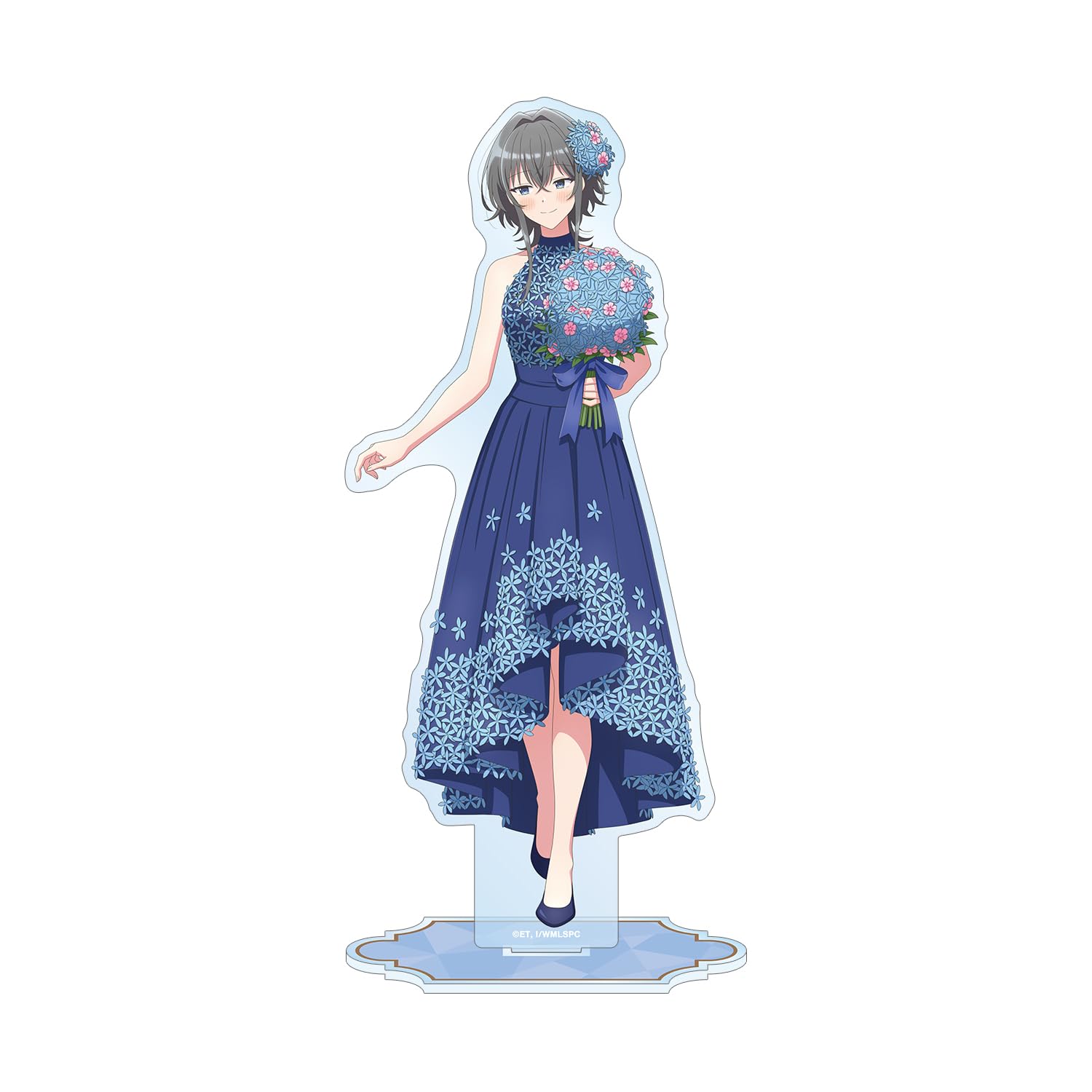 

Аниме-сериал Love Like a Оригинальная иллюстрация Ё Асанаги в цветочном платье Большой акриловый стенд версии Sing Whisper