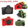 Silicone Case Cover Camera Bag for Sony A7IV A7M4 A7c A7R A7 A7S Mark III IV A7SIII A7III A7RIII A7RIV