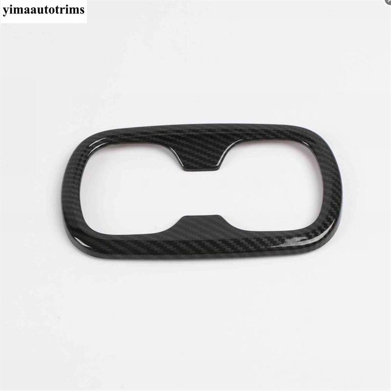Central Control Gear Shift Water Cup Holder Panel Cover Trim For Toyota Corolla Cross XG10  - 2025 Carbon Fiber Accessories