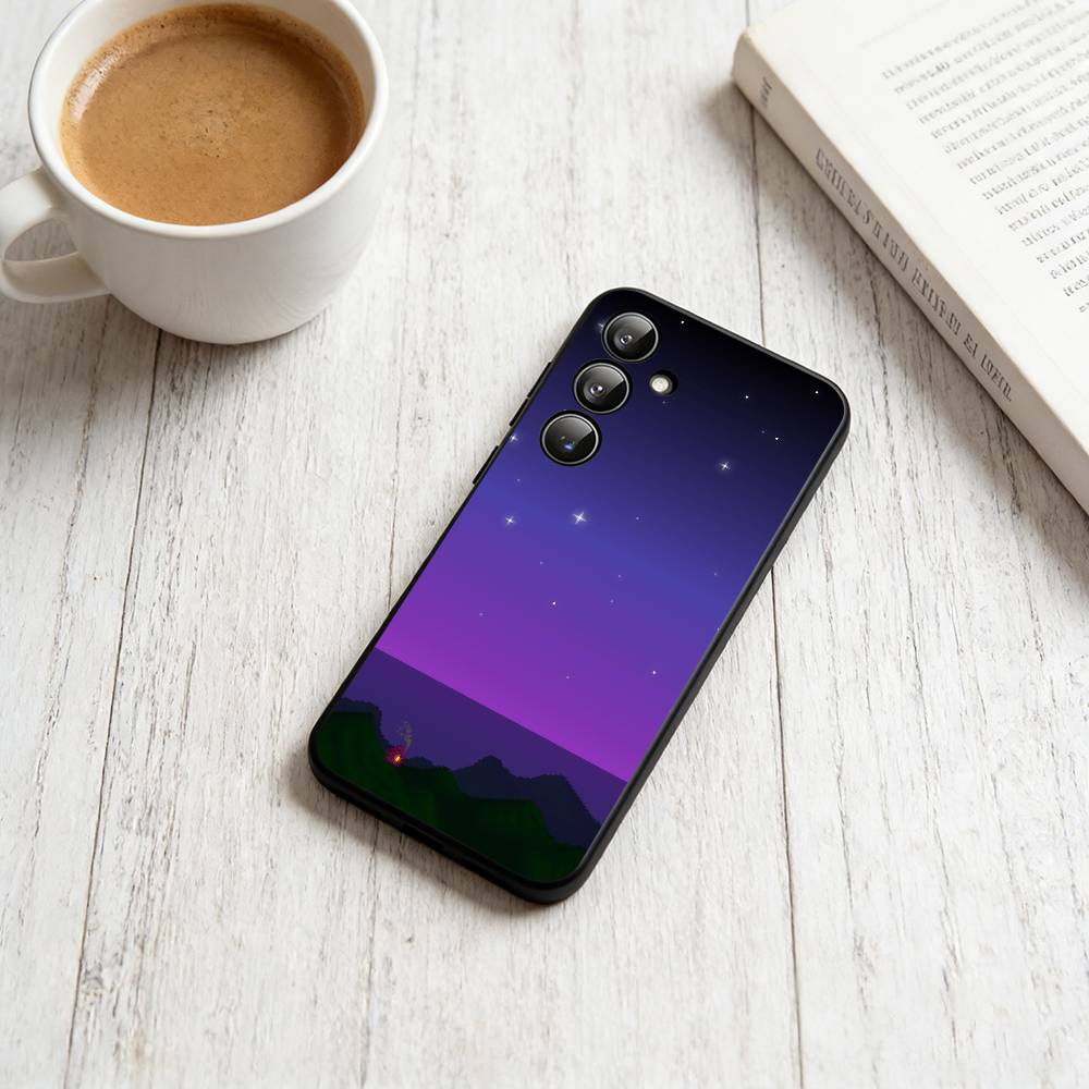 

S-Stardew Valley Phone Case For Samsung Galaxy A73,A72,A71,A70,A53,A52,A51,Others Soft Black Cover Samsung a73 5g