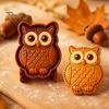 Fall Dessert Making Supplies Mini Pie Mold for Autume Thanksgiving , DIY Dough Presser Pocket Baking Mold, One Harvest Theme Tool Press Hand