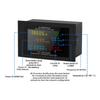 High Accuracy Digital Power Monitors with Clear LED Display Voltage Current Power Electric Energy Monitors