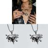 Punk Heart Jewelry With Zinc Alloy Pendant For Female Fashion Accessory