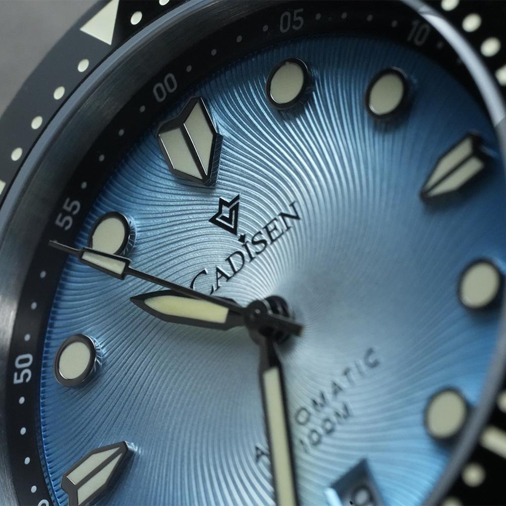 Cadisen 8245 Men's Luminous Waterproof Mechanical Watch for Business Mechanical Watch