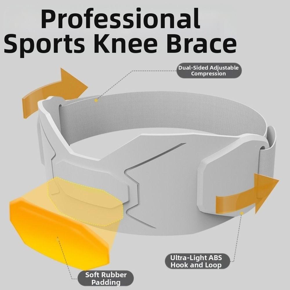 Fixed Protection Patella Tendon Knee Straps Silicone Knee Sports Support Band  Running Hiking