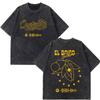 Quevedo El Baifo Album 2026 Tour Graphics Vintage Washed T Shirt Men Women Fashion Tshirt Shortsleeved Loose Cotton Tshirts