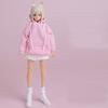 Scale Combat Cargo Outfit for Scale Hooded Sports Guard Outfit for Scale Mecha Girl Action Cute Outfit and Body Not 1/12 Uniform, Pants, 1/12 Figures.
