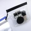 2pcs EVA Transparent Travel Toiletry Bag Waterproof Sealed Cosmetic Organizer Portable Wash Pouch for Storage Cleaning