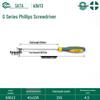SATA G Series Phillips Screwdriver Set with Strong Magnet - Industrial Grade, High Hardness