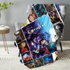 1 Stück Coraline 3D-bedruckte Flanelldecke Warme bequeme Decke für Zuhause Wohnzimmerdekoration Geburtstagsgeschenk für Kinder Mädchen Fans