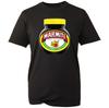 Divertente T-shirt Marmite Preferita dai Vegetariani Estratto di Lievito Top Nuova Maglietta Regalo per Uomo