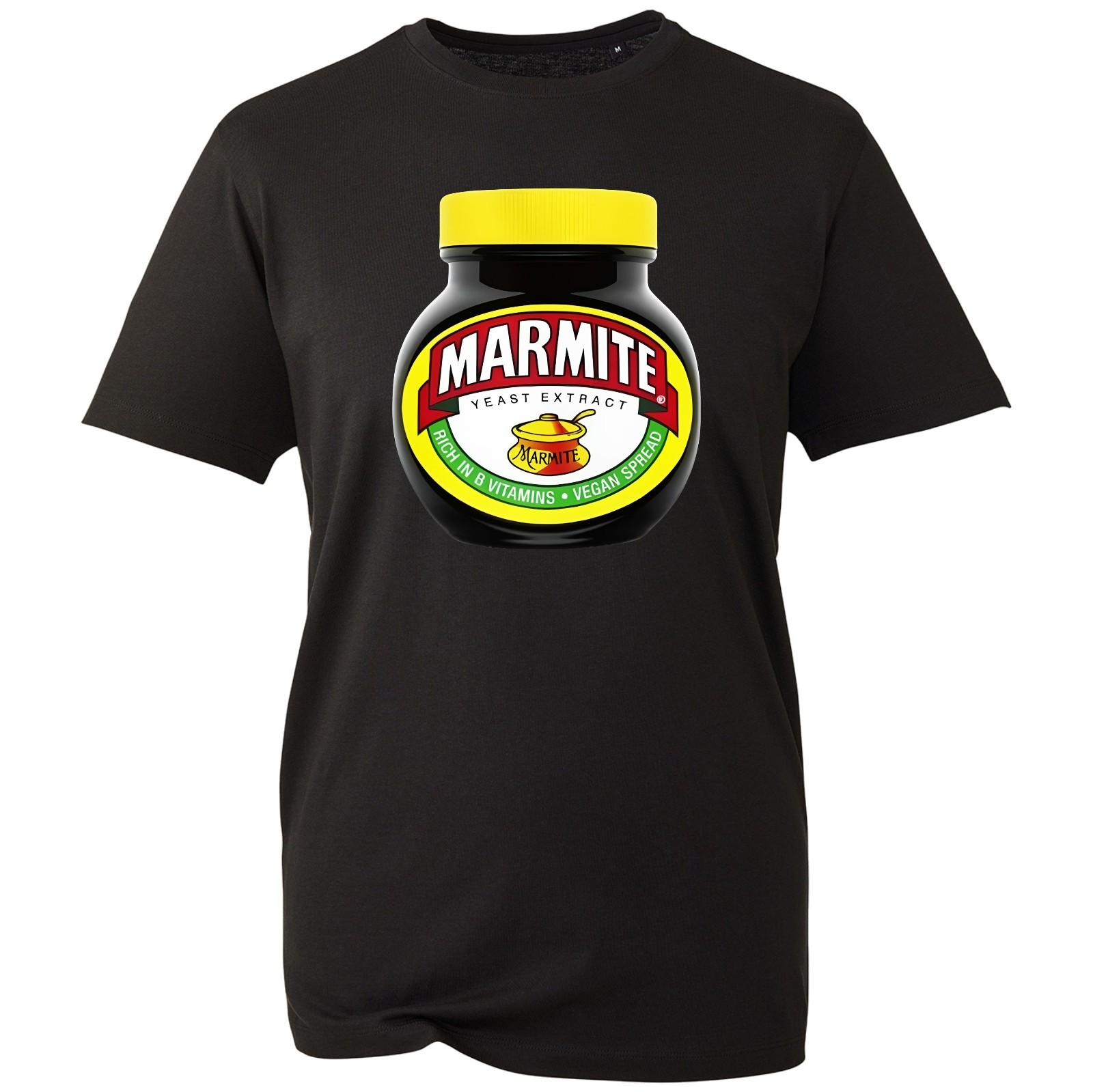 Funny Marmite T-shirt Vegetarians Favorite Yeast Extract Top New Men s Gift Tee XL