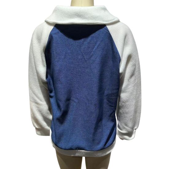 Podzim Zima Ženy Bunda Barevně ladící Kapsy na zip Cardigan Dlouhé rukávy Patchwork Raglánový límec na ramenou Límec na běžné denní nošení Kabát