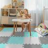 16Pcs Baby Play Mat for Floor, Foam Floor Tiles for Kids with Interlocking, Squares Foam Puzzle Carpet for Playroom