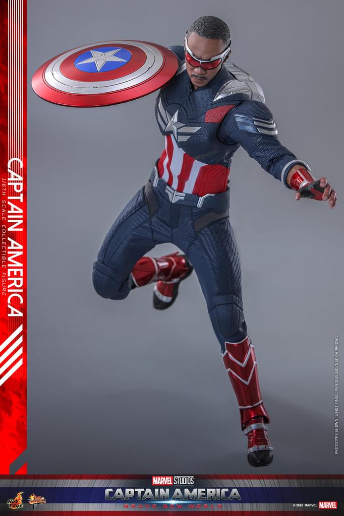 Movie Masterpiece Captain Brave New World Captain America Scale Figure America 1/6
