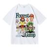 2026 Retro Lagan Classic Movie Collection Print Cotton Roundneck American Short Sleeve for Men and Women