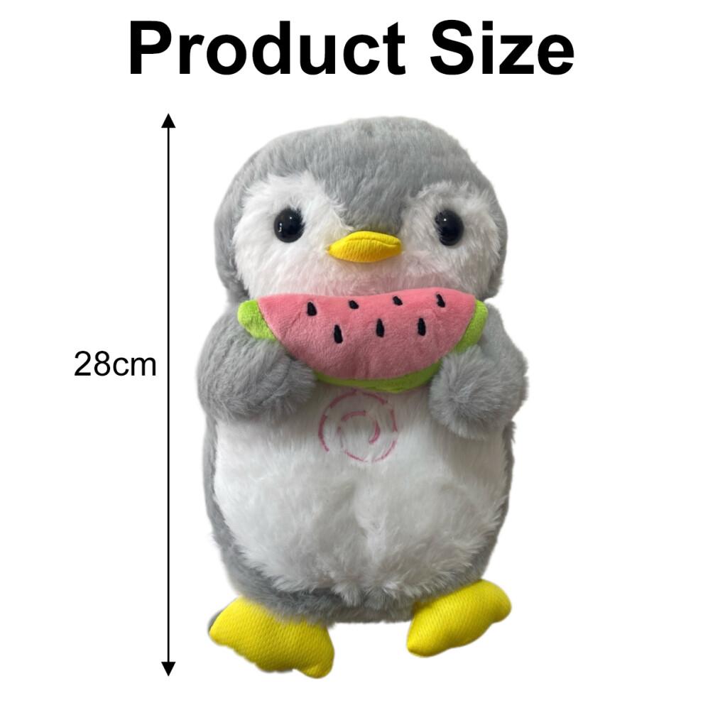 Cute Penguin Comfort Doll with Music Lights Sleeping Music Toy Musical Baby Toy