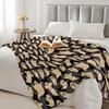 Halloween ghosts Printed Blanket for Sofa Bed Travel Camping Living Room Office Conditioning Blanket for All Seasons Gifts