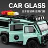 1:24 Land Rover Defender 110 Van Off Road Camping Modified Version Alloy Metal Diecast Model Car Simulation Miniatures Holiday