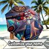Custom Name Personalized Transformers Print Umbrella, Auto Open Close, 8‑Rib Sturdy Frame, Commute Camping Hiking Use, Birthday Gift