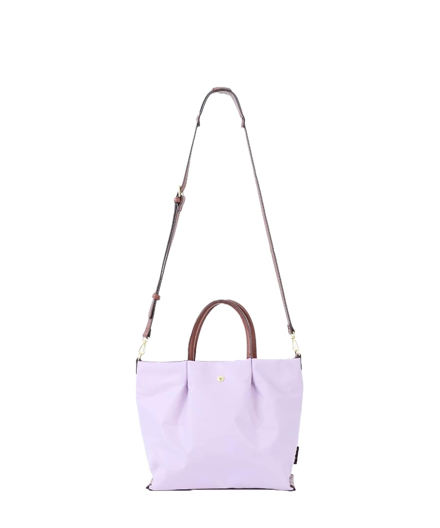 Сумка через плечо Legato Largo 2-Way, Формат A5, Водоотталкивающая, Удобная, LH-L0002Z, Женская, Лавандовый, Один размер