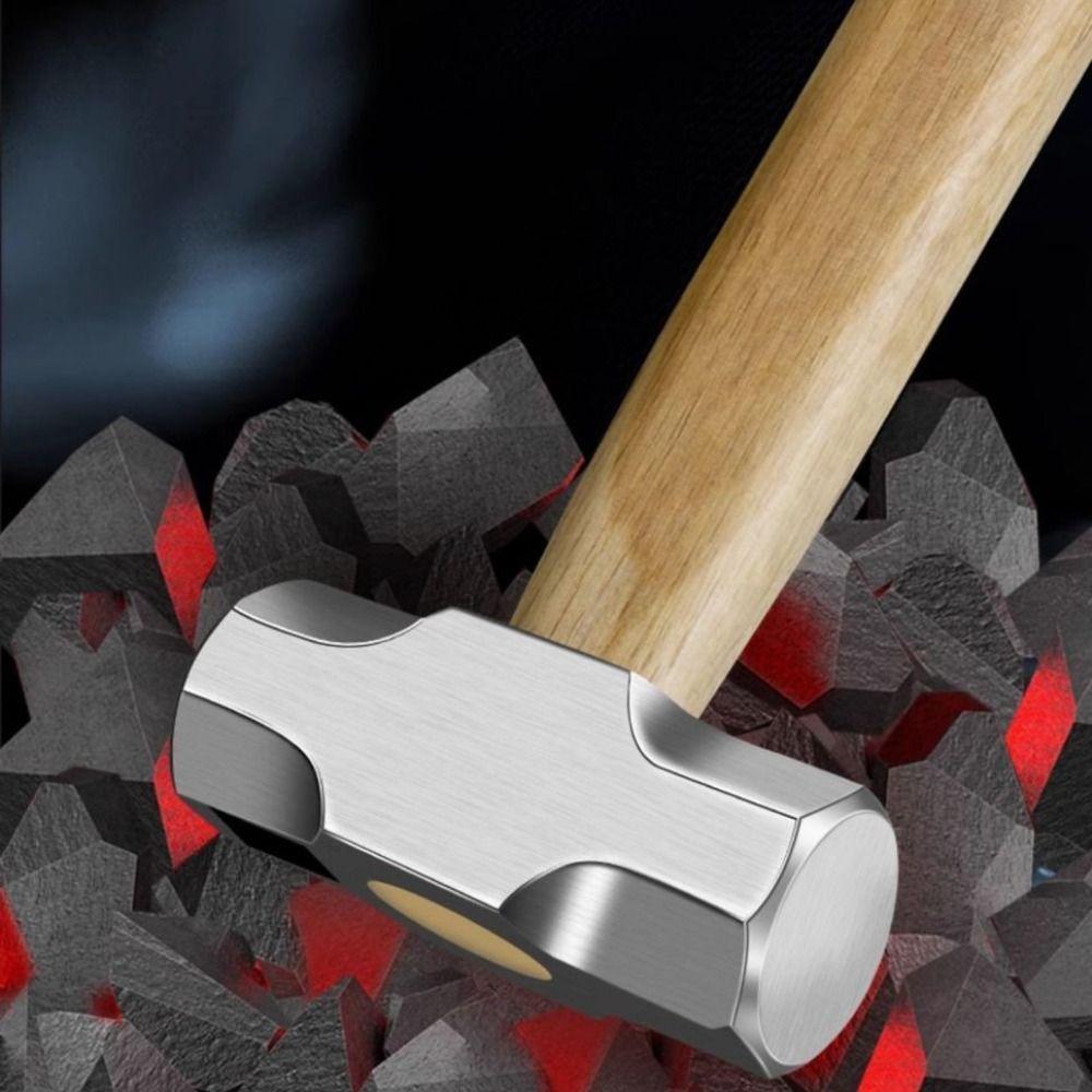 Short Handle Fitter's Hammer Mini Claw Hammer Durable Ball Peen Hammer  Household