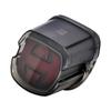 HDBUBALUS Motorcycle Tail Light, Brake Tail Light, Multi-Function Brake Light and Running Light for Harley FXDL, FXST, FLHT, and FLST, Black