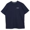 Patagonia Logo Responsibility Short Size S P-6 Tee, Sleeve, Black, (Product Code 38504)