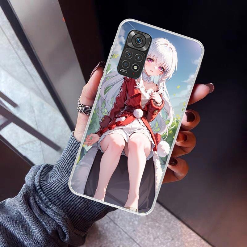 Honkai Star Rail Clara Phone Case For Xiaomi Redmi Note 10 11 12 13 14 15 Pro Plus 11S 12S 14S 11T 11E 10S Soft TPU Back Cover R
