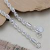 Beaded Twisted Rope Bracelet for Ladies - Simple and Fashionable.