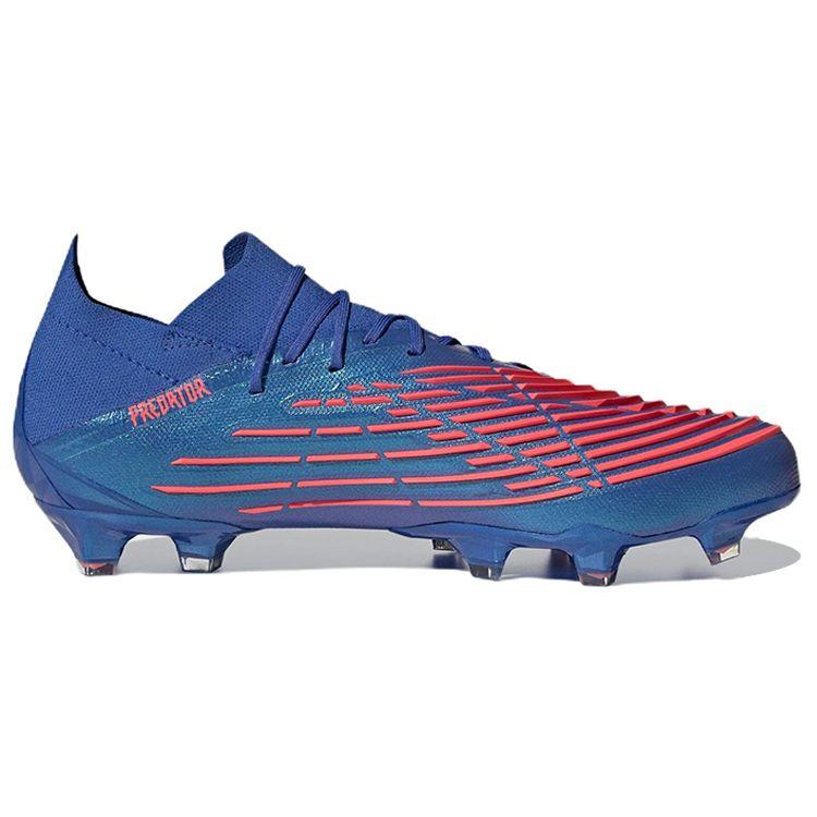 Кроссовки унисекс adidas Predator Edge.1 Low FG Hi-Res Blue Turbo H02954 40 — фото 2