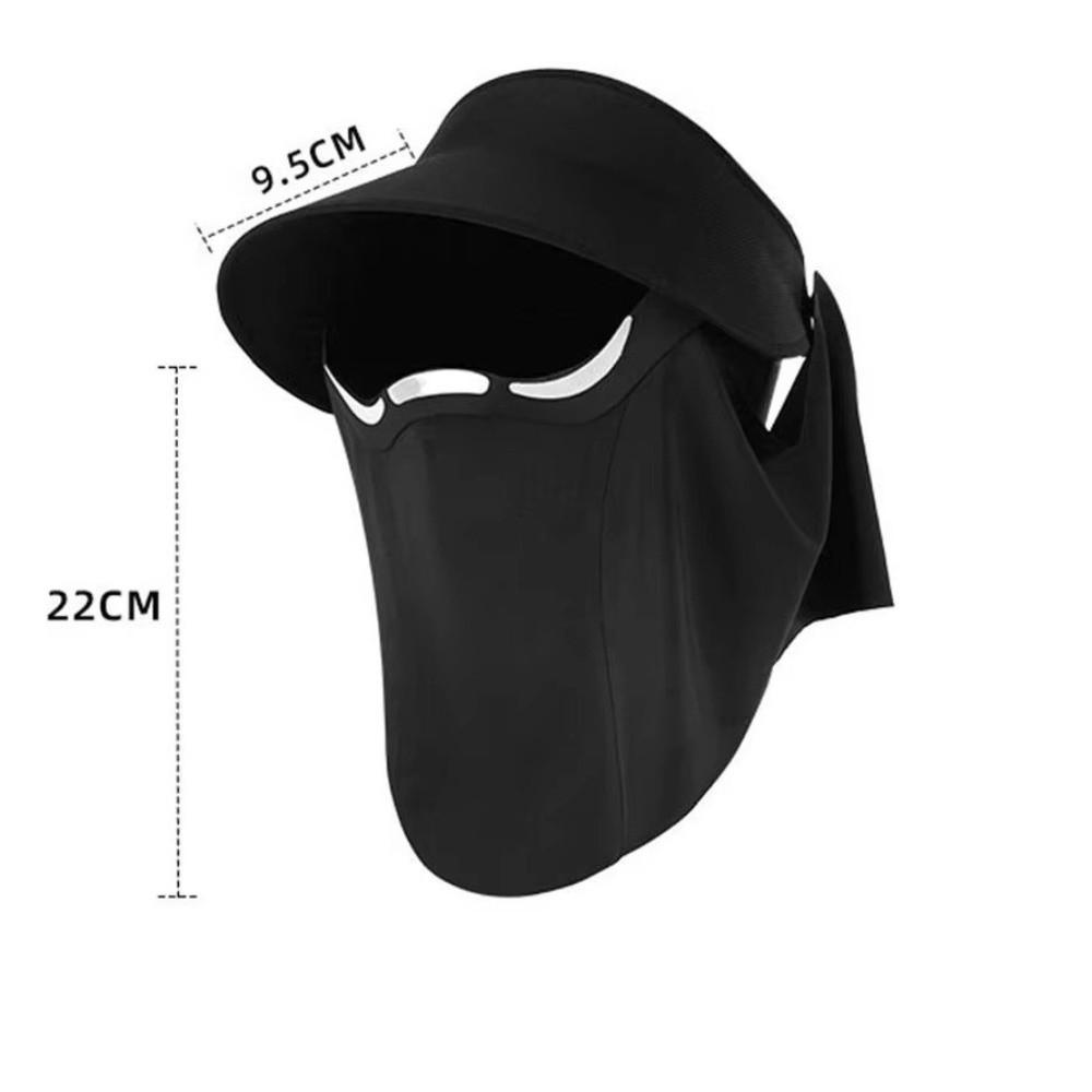 Detachable Sun Protection Mask Breathable UV Protection Mask Fashion Full Face Mask  Running Sports