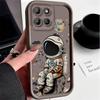 Silicone TPU Case For Motorola Moto G Stylus 2026 G Power 5G Edge 2025 Protective Cover Shockrpoof Astronaut Print Pattern Funda