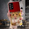 Cute Lovely Pet Hamster Soft Phone Case For Samsung Galaxy S22 S23 S24 S25 Edge S26 Ultra S20 FE S21 Plus + Fundas Coque Galaxy