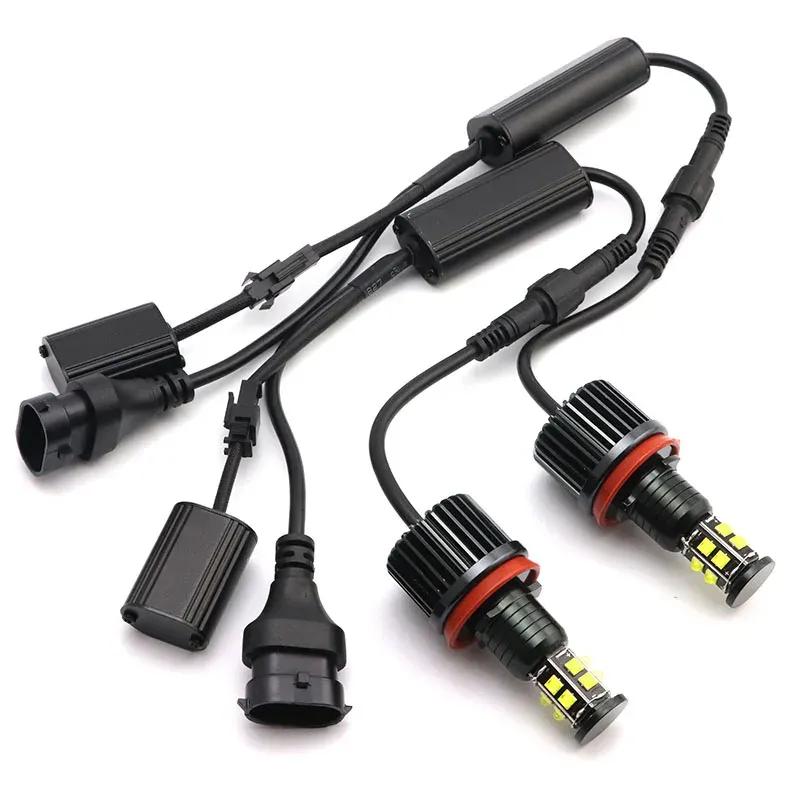 Für BMW E81 E82 E87 E88 E90 E92 M3 E93 E60 E70 X5 E71 X6 X6M E89 Z4 2007-UP 2x 240W 6000K Lampe LED Angel Eyes Standlicht Leuchtmittel