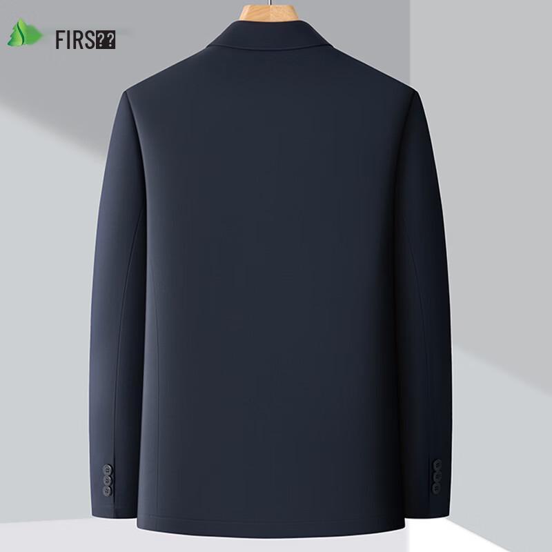 SHANSHAN Men's Wool-Filled Business Casual Padded Jacket