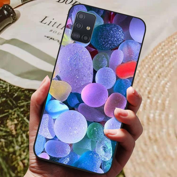 Für Samsung Galaxy A31 A51 A71 Hülle Silikon Rückabdeckung Handyhülle Für Samsung A51 A71 A31 A315 A515 A715 Weiche Hülle Stoßfänger coque
