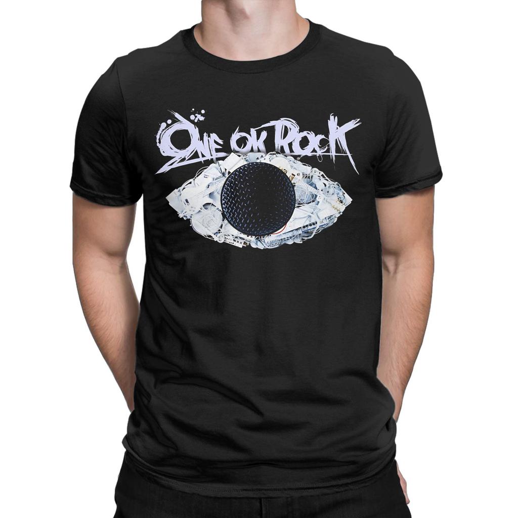 Alle Seizoenen ONE OK ROCK Detox Europban Tour 2025 T-shirt voor Mannen Vrouwen Puur Katoen T-shirts Korte Mouw Kleding