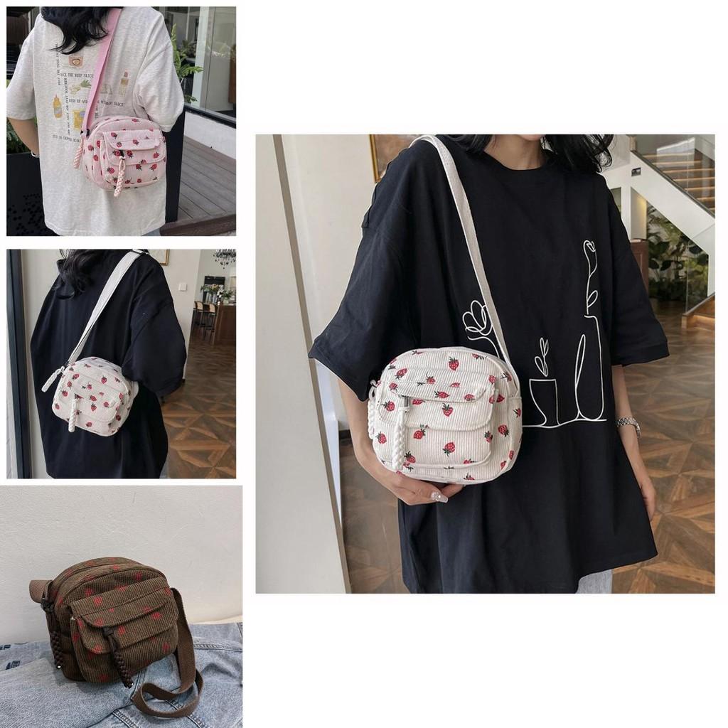 Chic Minimalist Korean Style Crossbody Bag 2024 New Fashion Round Purse