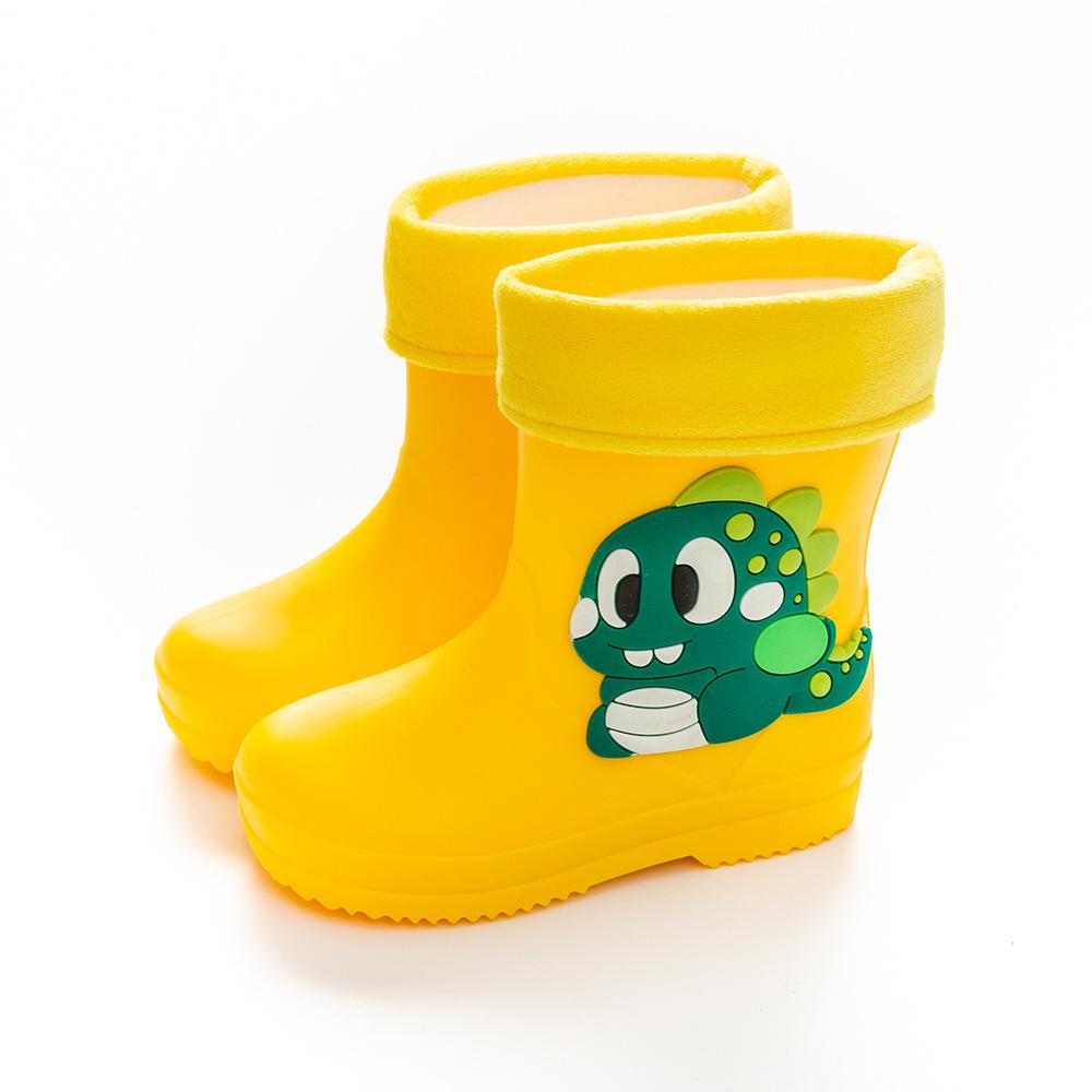 Cartoon Waterproof Non-Slip Toddler Rain Boots for Kids (Ages 2-7) - Cute Infant Rubber Shoes