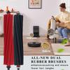 ABUL-Double Roller Brush For Roborock S8 Maxv Ultra G20s Robot Vacuum Replaceable Accessories Washable Main Brush