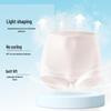 7A Mulberry Silk High-Waisted Antibacterial Tummy Control Seamless Body Shaping Underwear for Women